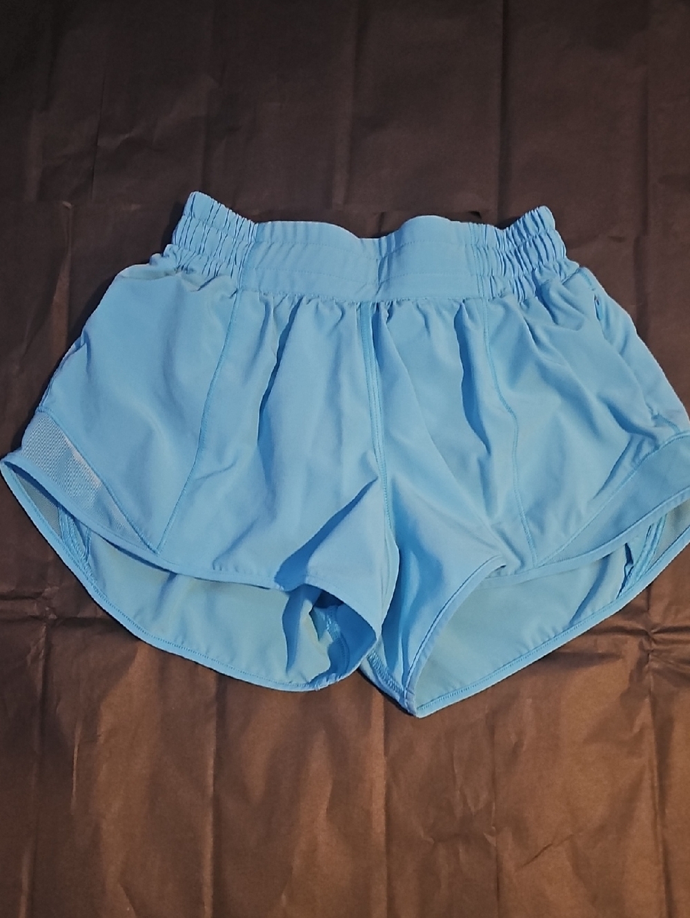lululemon athletica Sky Blue Women's Athletic Running Shorts